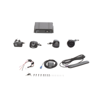 Kit DVR Móvil 1080P / Incluye 4 Cámaras TURBOHD 1080P / Modulo 4G y GPS / Soporta Memoria SD / Visualización por Hik-Connect Teams