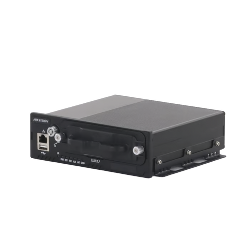 DVR Móvil 1080p (2 Megapixel) / 4 Canales TURBO / Sensor G / Compatible IA / Soporta 2 HDD / Alarmas I/O / Salida de Video / Incluye 1 SSD de 1 TB