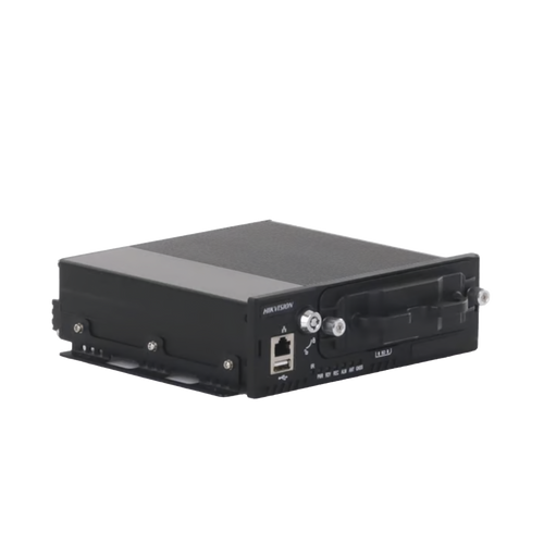 DVR Móvil 1080p (2 Megapixel) / 4 Canales TURBO / Sensor G / Compatible IA / Soporta 2 HDD / Alarmas I/O / Salida de Video / Incluye 1 SSD de 1 TB