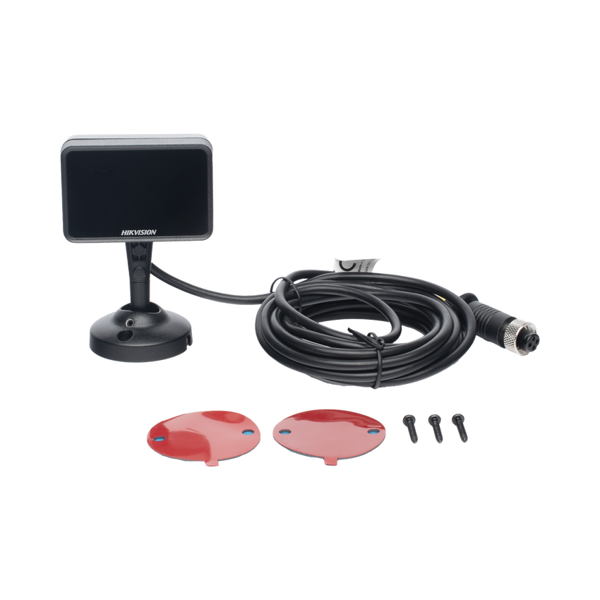 Cámara Movil 720p / Lente 6 mm / Conexión Tipo Aviación / Micrófono Integrado / 3 Mts IR / DBA (Analisis de Comportamiento del Conductor) para Montaje en Vehículo Compatible con DVRs Moviles HIKVISION