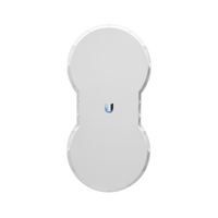 Radio de Backhaul de alta capacidad full duplex, tecnología airFiber hasta 1.2 Gbps, 5 GHz (5470 - 5950 MHz) con antena integrada de 23 dBi