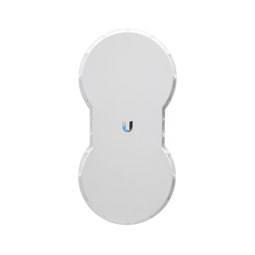 Radio de Backhaul de alta capacidad full duplex, tecnología airFiber hasta 1.2 Gbps, 5 GHz (5470 - 5950 MHz) con antena integrada de 23 dBi