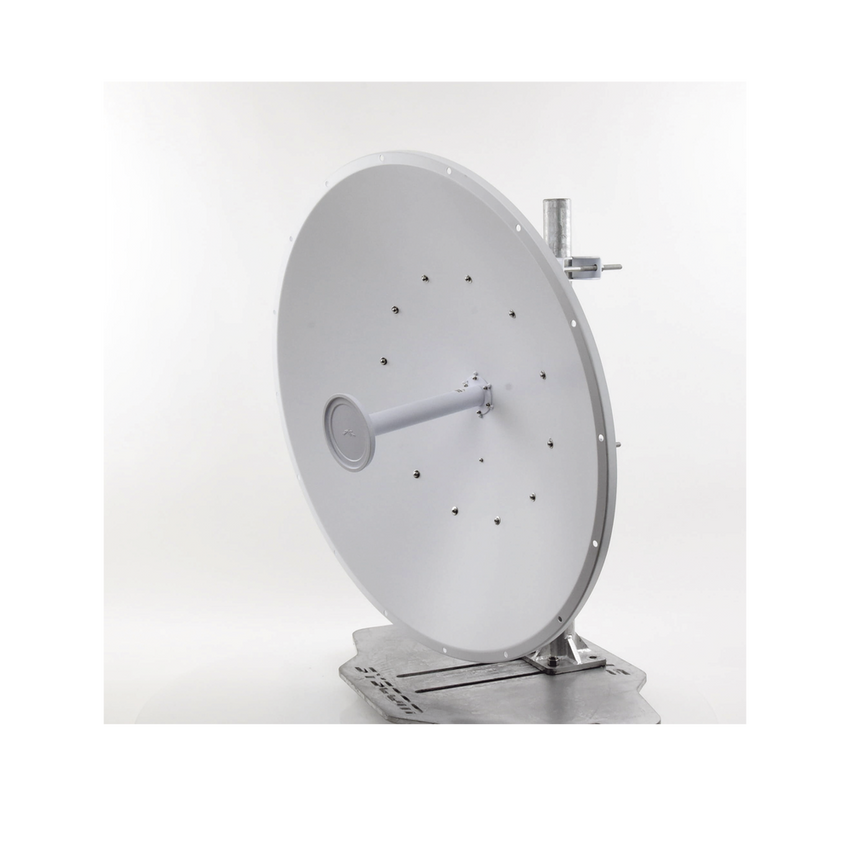 Antena Direccional airFiber X, ideal para enlaces Punto a Punto (PtP), frecuencia 5 GHz (4.9 - 5.8 GHz) de 34 dBi slant 45