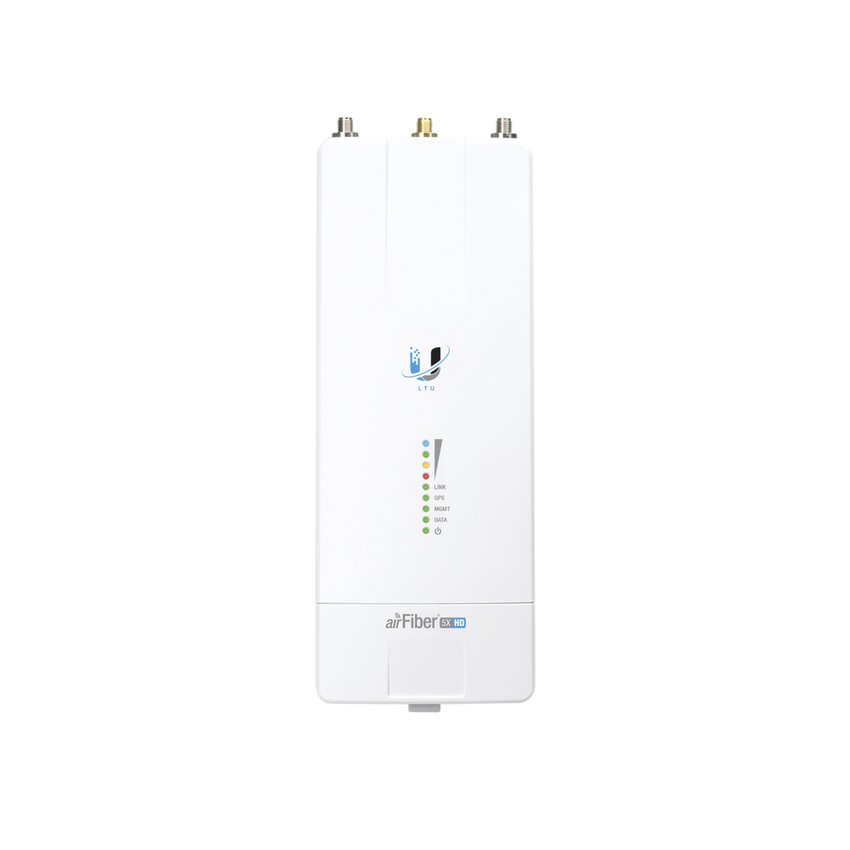 Airfiber Radio Backhaul conectorizado de alta capacidad, con tecnología LTU airFiber hasta 1 Gbps, 5 GHz (4.8 - 6.2 GHz), No hay compatibilidad con AF-5X