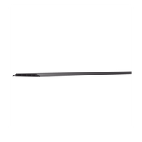 Canaleta de Piso de 4 Vías, Material PVC Rígido, 6 ft de largo, 176 mm de Ancho, Color Negro