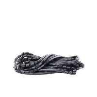 Agrupador de cable negro, 15mm x 10mts (4700-06270)