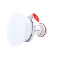 Antena asimétrica de 30° (30°H 20°V) 20.5 dBi tipo cuerno 5180-6000 MHz altamente eficiente, sin cables, sin perdidas, sin lóbulos listas para TwistPort