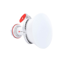 Antena asimétrica de 30° (30°H 20°V) 20.5 dBi tipo cuerno 5180-6000 MHz altamente eficiente, sin cables, sin perdidas, sin lóbulos listas para TwistPort