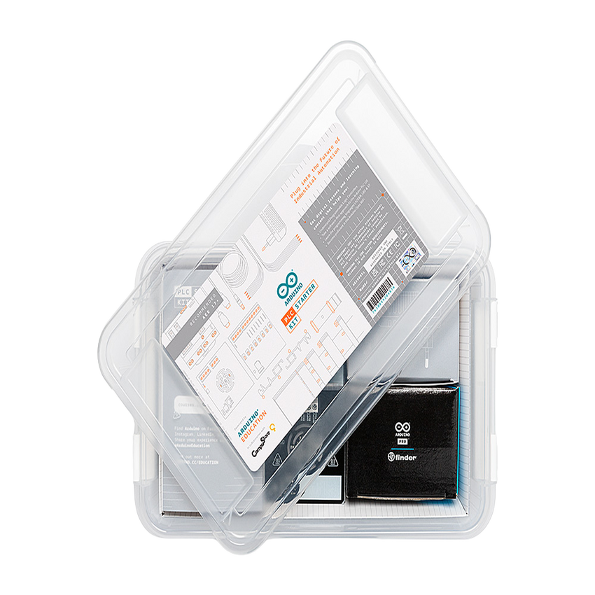 PLC Industrial Arduino Opta / Micro PLC IoT / Dual-core STM32H747XI / 8 Entradas Analógicas-Digitales / 4 Relés 10A / Ethernet + RS485 + WiFi-BLE / Programación Arduino + IEC-61131-3 / IP20