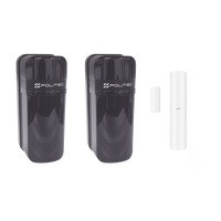 Detector Fotoeléctrico (A baterías) / 0 Falsas Alarmas / Alcance de 60m de Exterior y  350m en interior / Fácil Alineación / Compatible con panel AXPRO/ Incluye DS-PDMC-EG2-WB(B)