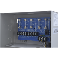Fuente de poder ALTRONIX de 24 Vca @ 3.5 Amper o 28 Vca @ 3.0 Amper, para 4 cámaras, Con voltaje de entrada de 115 Vca,