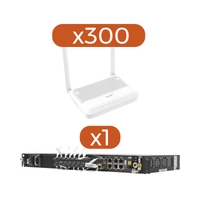 Kit 300 ONTs HG6145D2 + 1 OLT AN6001G16-AC
