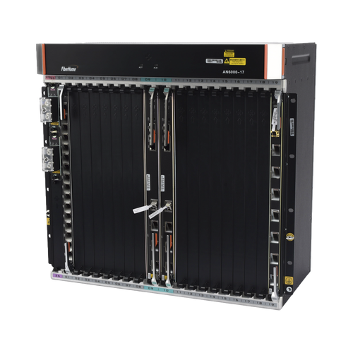 OLT Carrier Class Modular GPON, 16 Ranuras de Servicio, Incluye 1 Tarjeta de Servicio, crecimiento hasta 256 puertos GPON o 128 XGPON, Gestión por UNM2000, CLI, (Incluye Instalación de Software UNM2000)