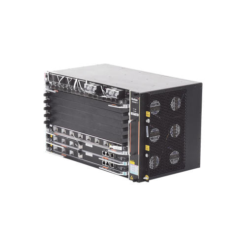 OLT Carrier Class Modular GPON, 6 Ranuras de Servicio, Incluye 1 Tarjeta de Servicio 16 puertos GPON, crecimiento hasta 96 puertos GPON, 6 UR, Gestión por UNM2000, CLI, (Incluye Instalación de software UNM2000)