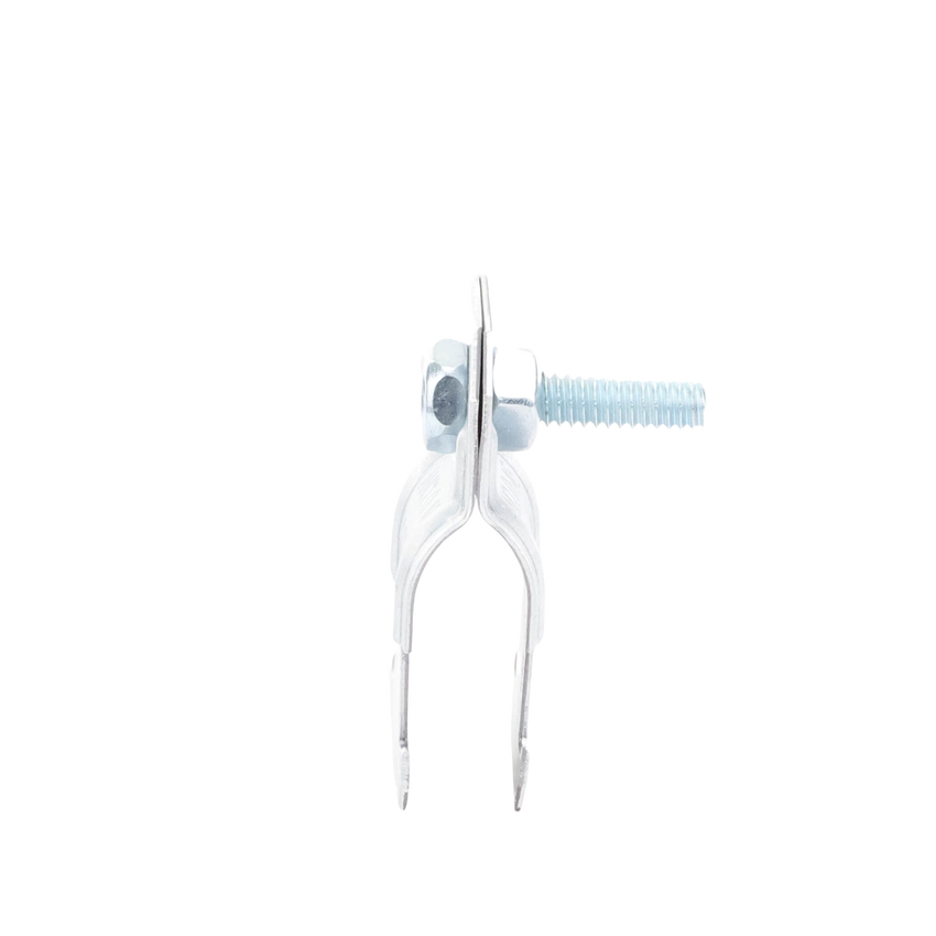 Abrazadera Unicanal para Conduit Pared Gruesa  y PVC de  1/2" (13 mm).