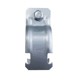 Abrazadera Unicanal para Conduit Cédula 40 de 1/2" (13 mm).