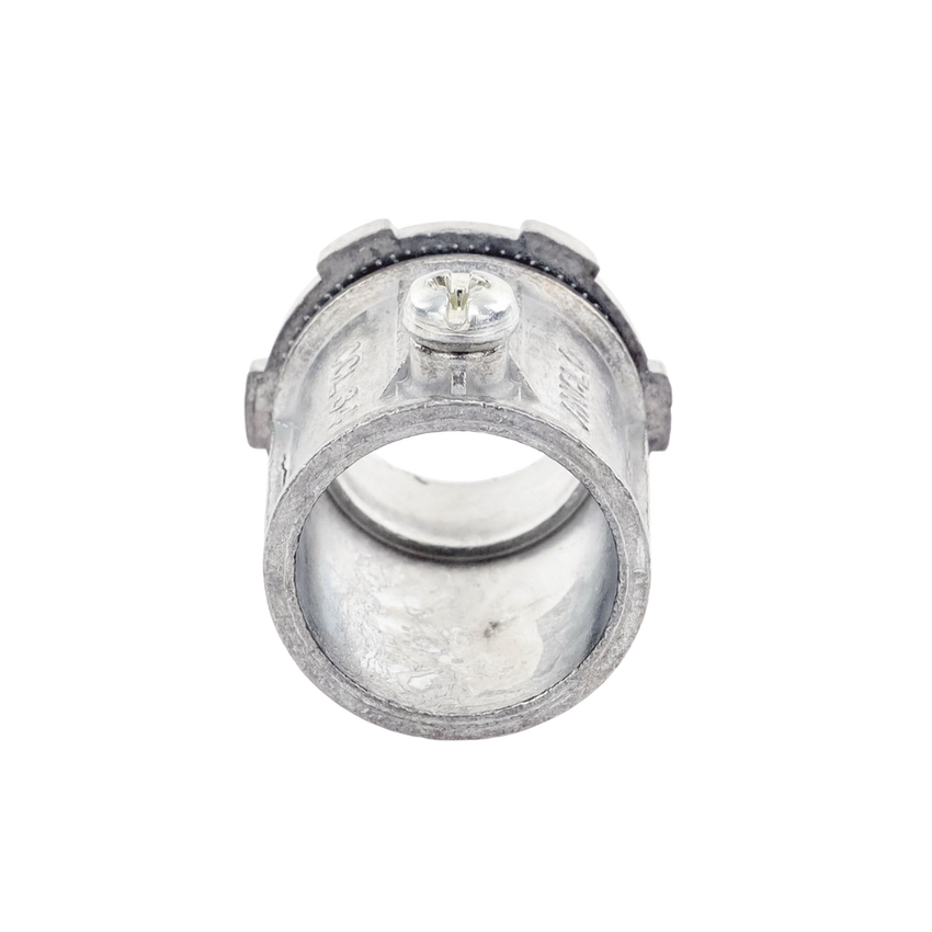 Conector de 3/4" para Tubo Pared Delgada con Tornillos Opresores.