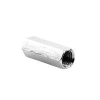 Cople hexagonal roscado cuerda máquina galvanizado de 15.9 mm (5/8")
