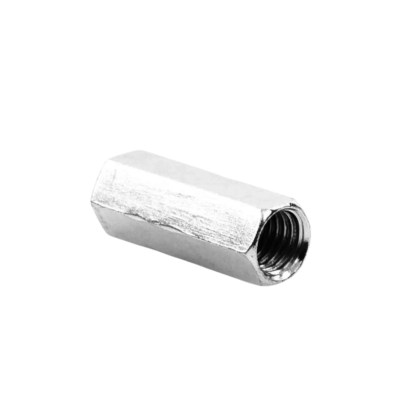 Cople hexagonal roscado cuerda máquina galvanizado de 15.9 mm (5/8")