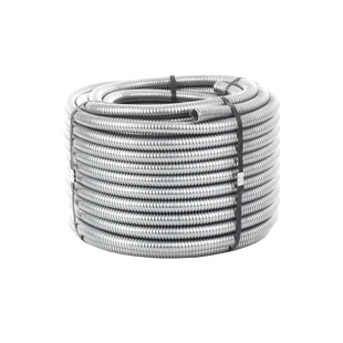 Tubo Flexible tipo Liquidtight de 1" (25 mm). Acero + PVC. Rollo de 30 Metros.