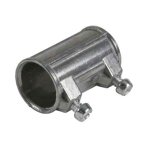 Cople de 1/2" para Tubo Pared Delgada con Tornillos Opresores.