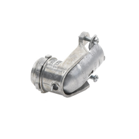 Conector curvo para tubo flexible 3/4"  (19 mm)
