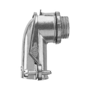 Conector curvo para tubo flexible   3/8" (9.5 mm)