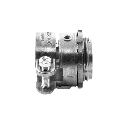 Conector recto para tubo flexible de 1" (25 mm).