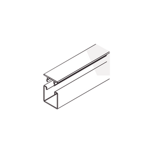 Tope Unicanal Plano para Tornillo de  3/8" ( 9.5 mm ).