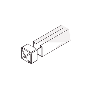 Tope Unicanal Plano para Tornillo de 1/2" (13 mm).