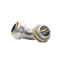 Conector Curvo para tubo tipo Liquidtight 1" (25 mm). Compatible con ANC-COT-100.