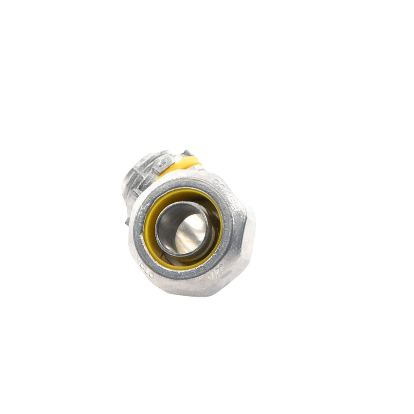 Conector Curvo para tubo tipo Liquidtight de 1/2"  (13 mm). Compatible con ANC-COT12.