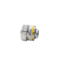Conector Recto para tubo tipo Liquidtight de 1/2" (13 mm).
