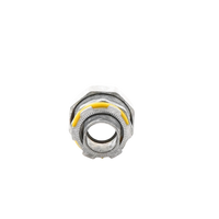 Conector Recto para tubo tipo Liquidtight de 1/2" (13 mm).