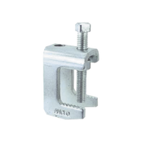 Mordaza Acero Fija barras de 3/4", para varilla roscada de 1/4".