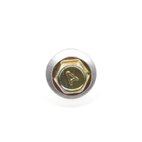 Tornillo Punta Broca Sello Montado 6.4 X 25 mm (1/4" X 1") Caj. C/100pz.