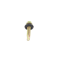 Tornillo Punta Broca Sello Montado 6.5 X 38 mm (1/4" X 1 1/2") Caj. C/100pz.