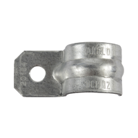 Abrazadera tipo Uña para Tubo Conduit Pared Gruesa y Conduit PVC de 1/2 (13 mm).