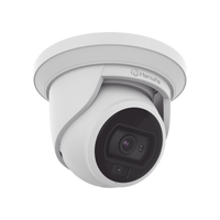Cámara IP Tipo Flateye con luz blanca Antivandálico 4 Megapíxel / Lente 3 mm / 20M IIluminacion / WDR 120db / IP67 / IK10 / H.265 & WiseStream
