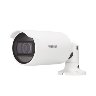 Cámara IP Tipo Bala 4 Megapíxel / Lente 4mm / IR 25M / WDR 120db / IP66 / H.265 & WiseStream / modo pasillo / POE 802.3af