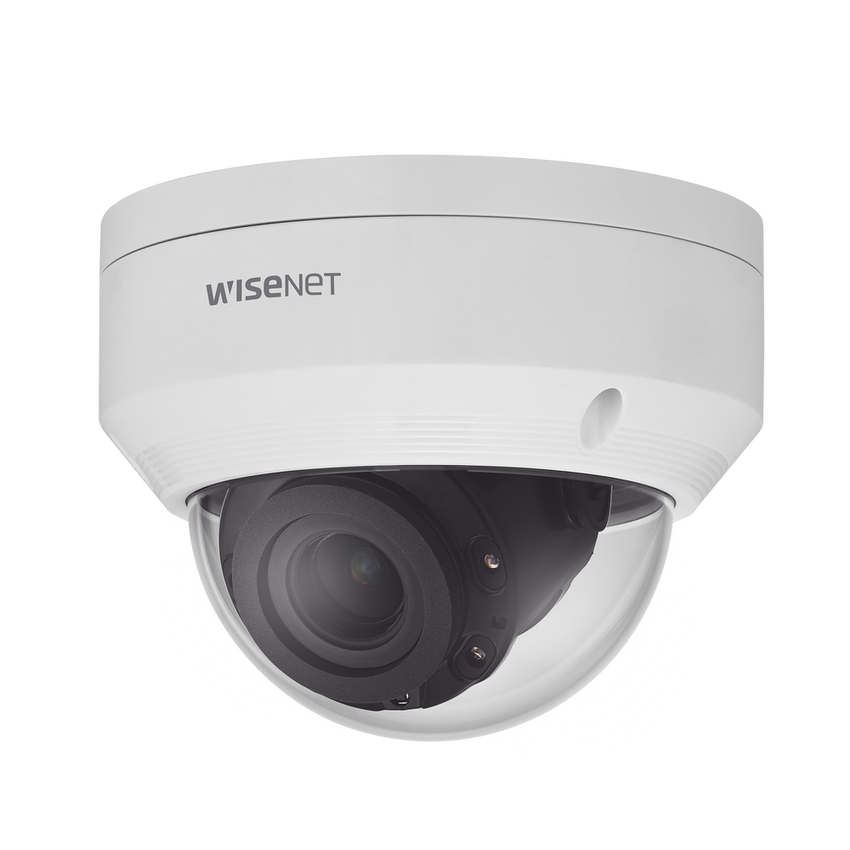 Cámara IP Tipo Domo Antivandálico 2 Megapíxel / Lente 3.3 a 10.3mm / IR 30M / WDR 120db / IP66 / IK10 / H.265 & WiseStream