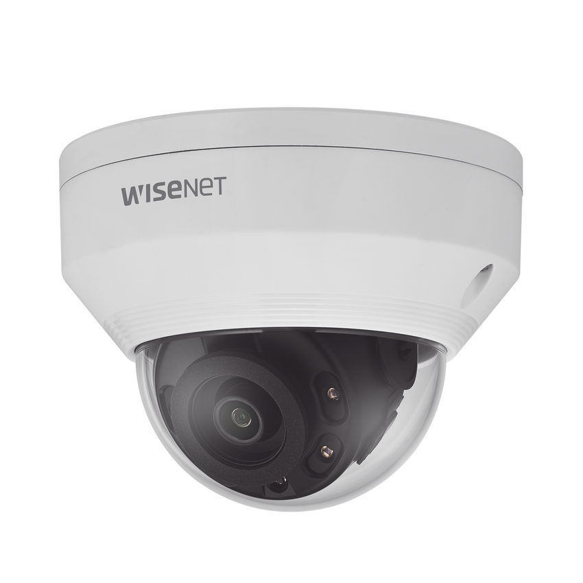 Cámara IP Tipo Domo Antivandálico 4 Megapíxel / Lente 3mm / IR 20M / WDR 120db / IP66 / IK10 / H.265 & WiseStream / POE 802.3af