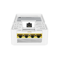 Punto de Acceso eKi Wi-Fi 6 para pared / Hasta 128 Clientes / 2.9 Gbps / MU-MIMO / 1 Puerto Gigabit PoE in / 4 Puertos Gigabit LAN / Smart Antenna 20% más cobertura / Libre de Licenciamiento