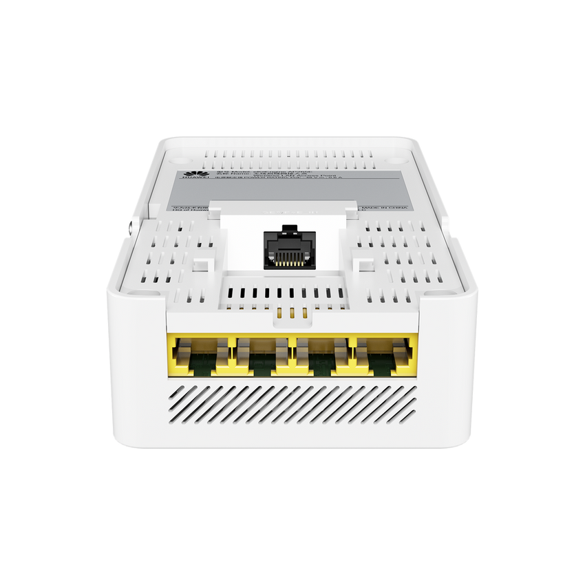 Punto de Acceso eKi Wi-Fi 6 para pared / Hasta 128 Clientes / 2.9 Gbps / MU-MIMO / 1 Puerto Gigabit PoE in / 4 Puertos Gigabit LAN / Smart Antenna 20% más cobertura / Libre de Licenciamiento