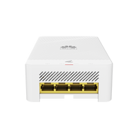 Punto de Acceso eKi Wi-Fi 6 para pared / Hasta 128 Clientes / 2.9 Gbps / MU-MIMO / 1 Puerto Gigabit PoE in / 4 Puertos Gigabit LAN / Smart Antenna 20% más cobertura / Libre de Licenciamiento