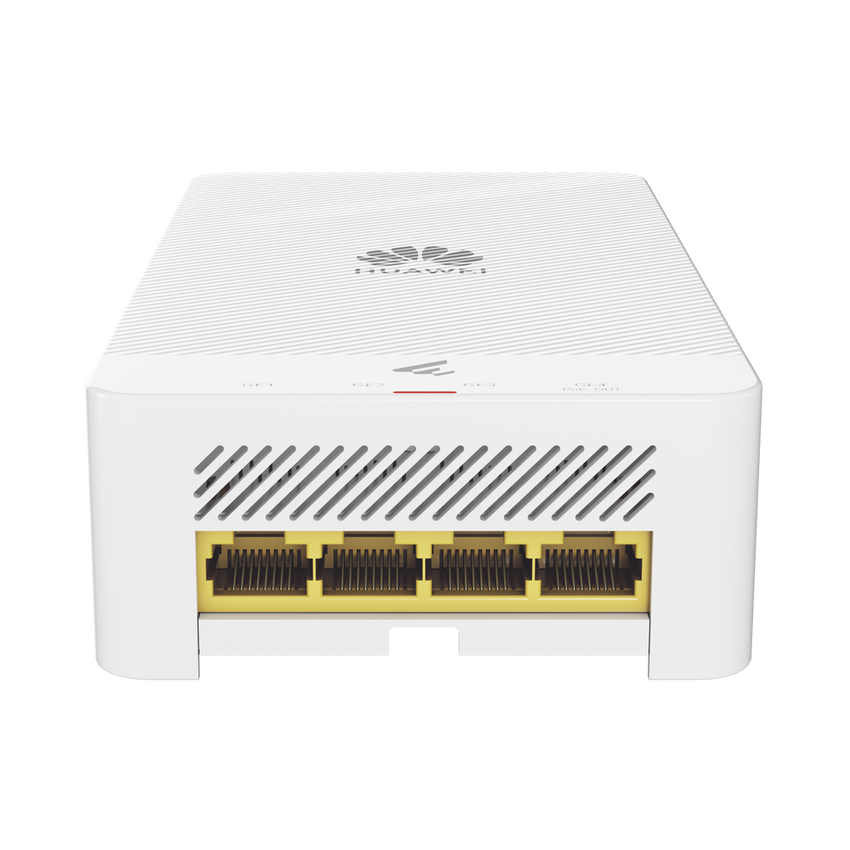 Punto de Acceso eKit Wi-Fi 6 para Pared / Hasta 128 Clientes / 2.9 Gbps / 1 Puerto Gigabit PoE in + 3 Puertos LAN Gigabit + 1 Puerto LAN PoE out / Smart Antenna 20% más cobertura / Libre de Licenciamiento