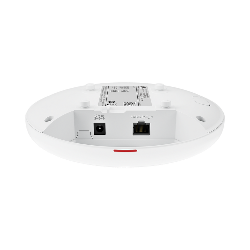 Punto de Acceso Wi-Fi 7 /  3.57 Gbps / MU-MIMO 2x2 (2.4GH y 5GHz) / Smart Antenna más cobertura / Instalación en techo y pared / Seguridad WP3 / 1 Puerto 2.5GE / Puerto USB (Para expansion IoT) /  Con Administración Gratuita