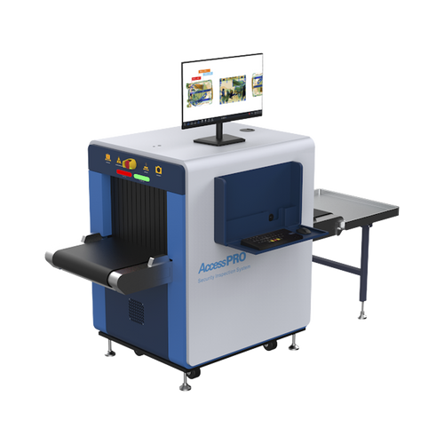 Sistema de inspección por Rayos X para equipaje de mano con túnel de 50 x 30 cms. Escaneo mejorado y detección de explosivos. Puesta en marcha y capacitación incluida