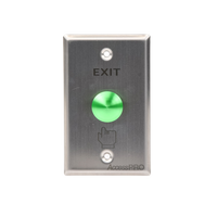Botón tipo Hongo Color Verde / Contacto NO / Estético / Alta Durabilidad