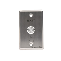 Botón de Cabeza Plana / Exterior IP65 / Estético / NO y COM